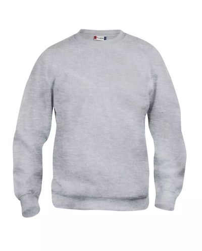 Basic Roundneck Junior, Meleerattu Harmaa