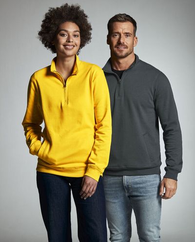 Luomu Half Zip Unisex Luomu Half Zip Unisex
