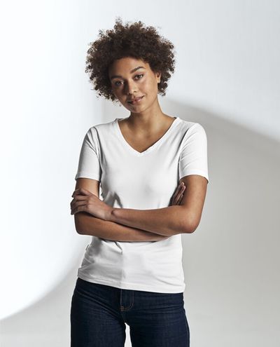 Naisten Luomu stretch t-paita