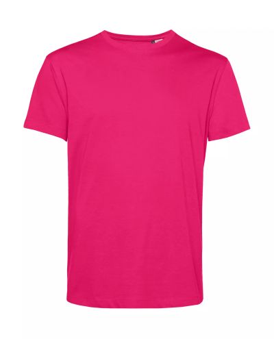 Miesten Luomu T-Paita E150, Magenta Pink