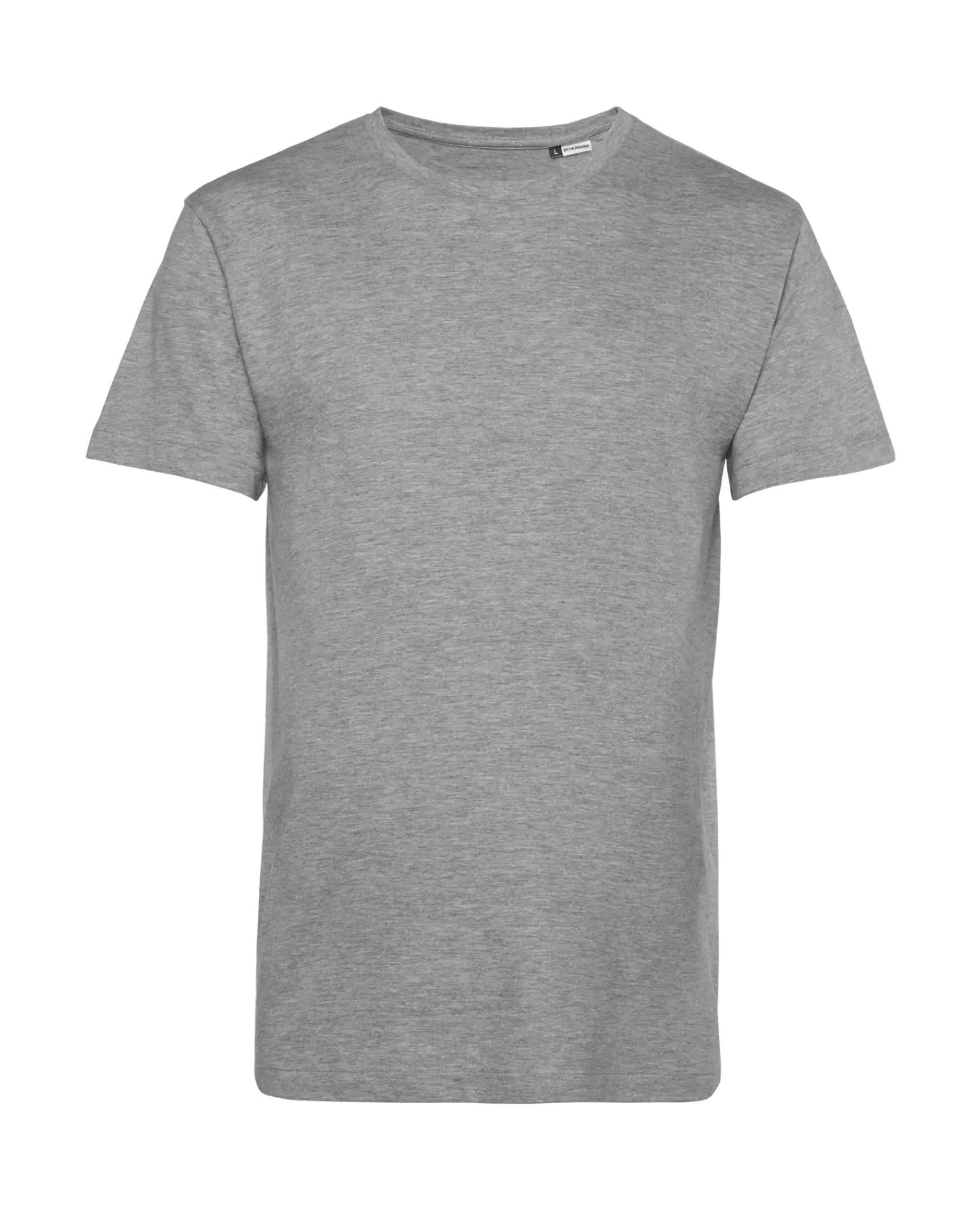 Miesten Luomu T-Paita E150, Heather Grey