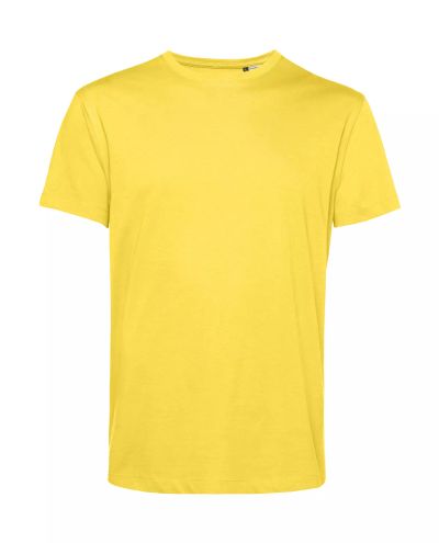 Miesten Luomu T-Paita E150, Yellow Fizz