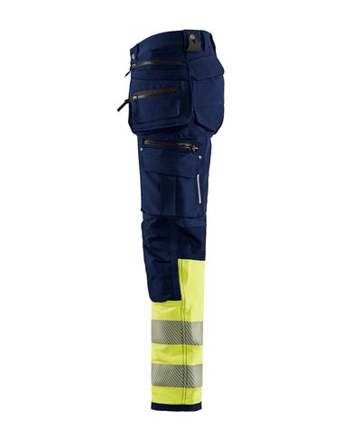 Highvis Riipputaskuhousut 4-Way Stretch