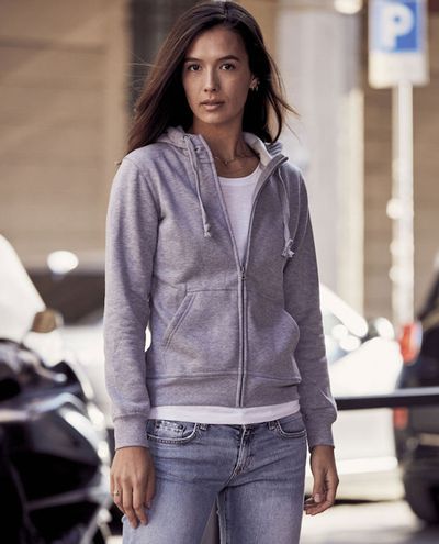 Basic Hoody Full zip Women