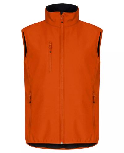 Classic Softshell Vest, Oranssi