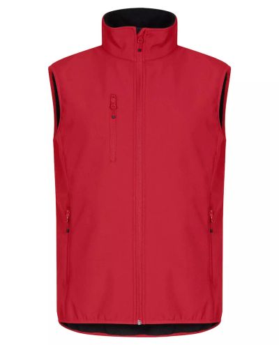 Classic Softshell Vest, Punainen