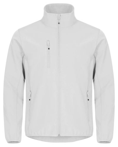 Classic Softshell Jacket, Valkoinen