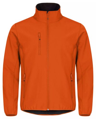 Classic Softshell Jacket, Oranssi