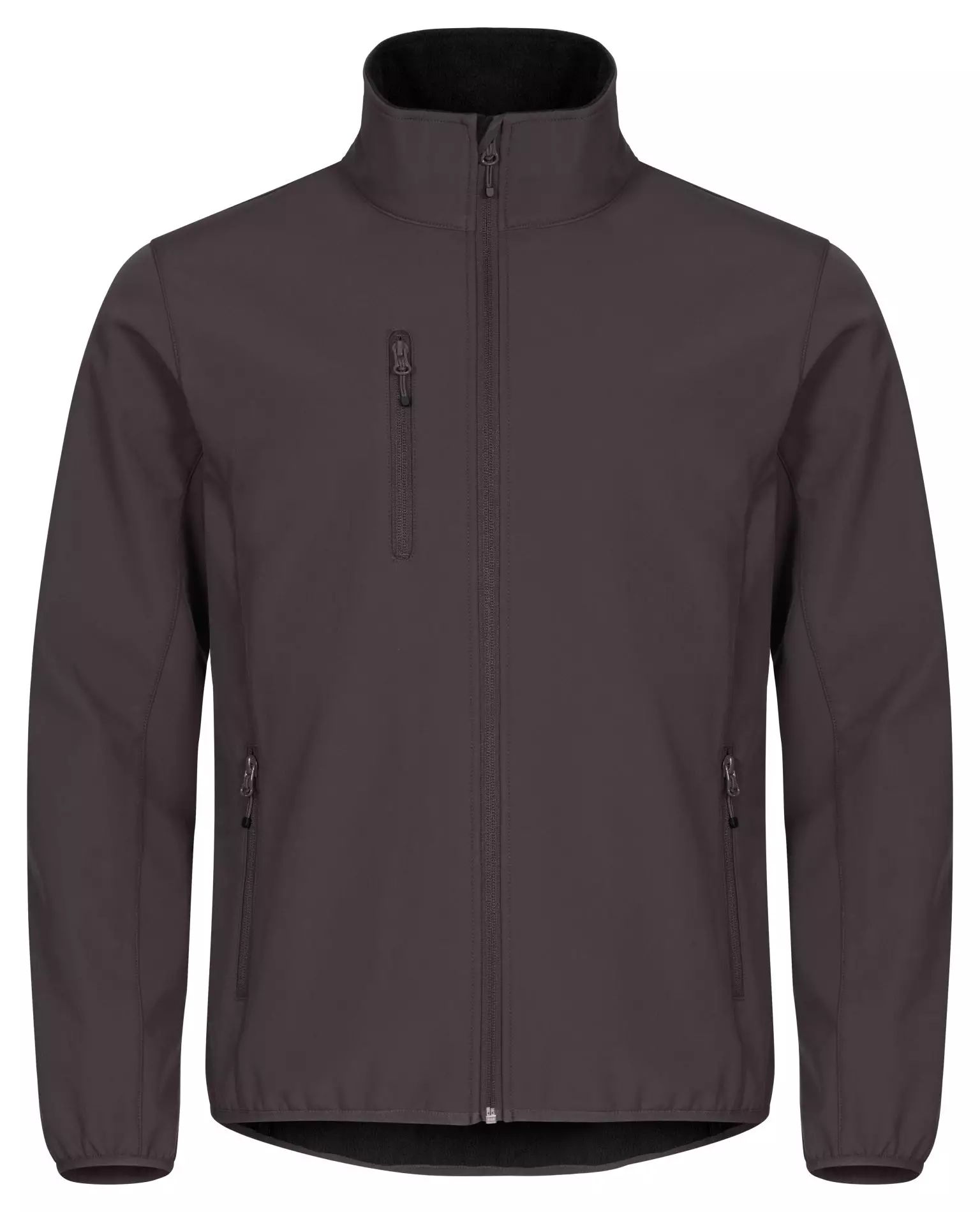 Classic Softshell Jacket, Tummanharmaa