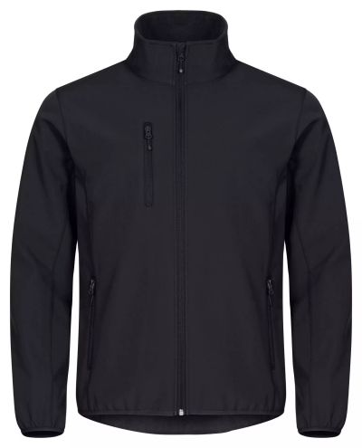 Classic Softshell Jacket, Musta Classic Softshell Jacket, Musta