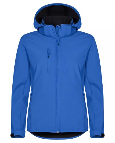Classic Softshell Hoody Women, Sininen