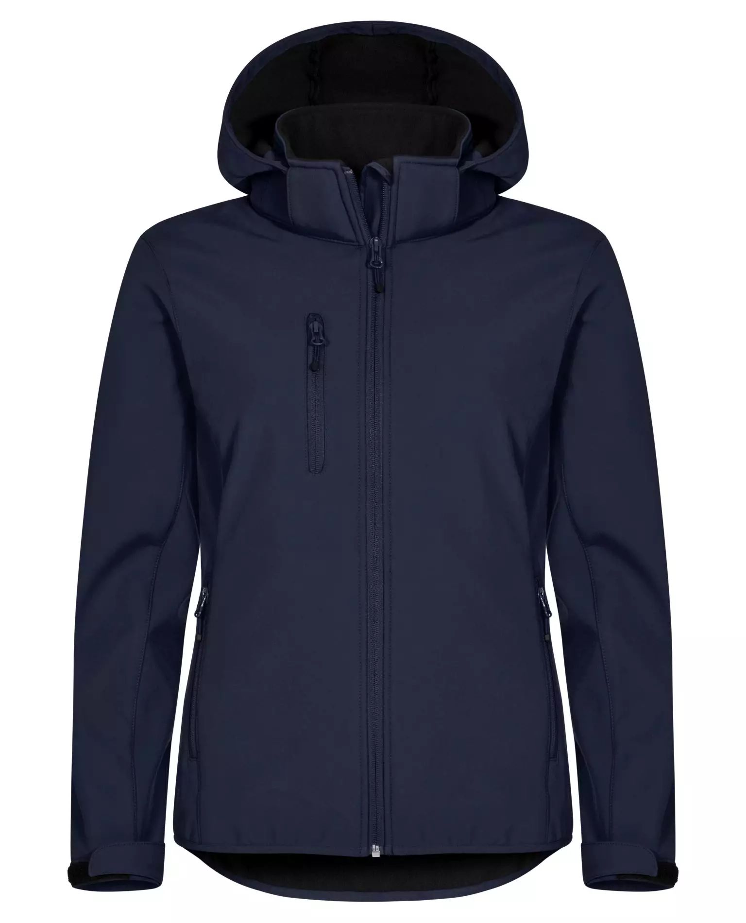 Classic Softshell Hoody Women, Navy