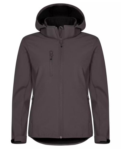 Classic Softshell Hoody Women, Dark Grey