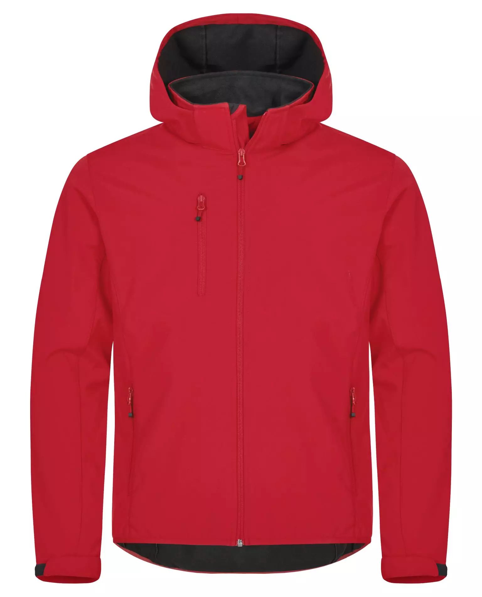 Classic Softshell Hoody, Punainen