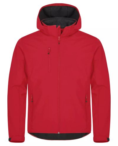 Classic Softshell Hoody, Punainen
