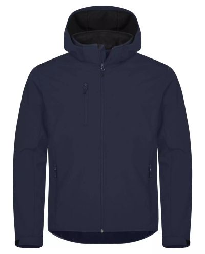 Classic Softshell Hoody, Navy