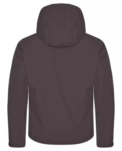Classic Softshell Hoody, Dark Grey