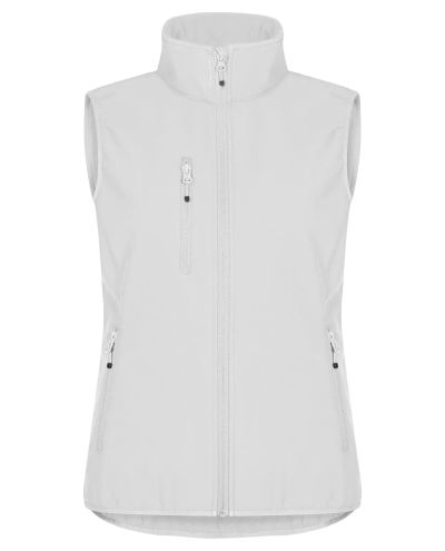 Classic Softshell Vest Women, Valkoinen