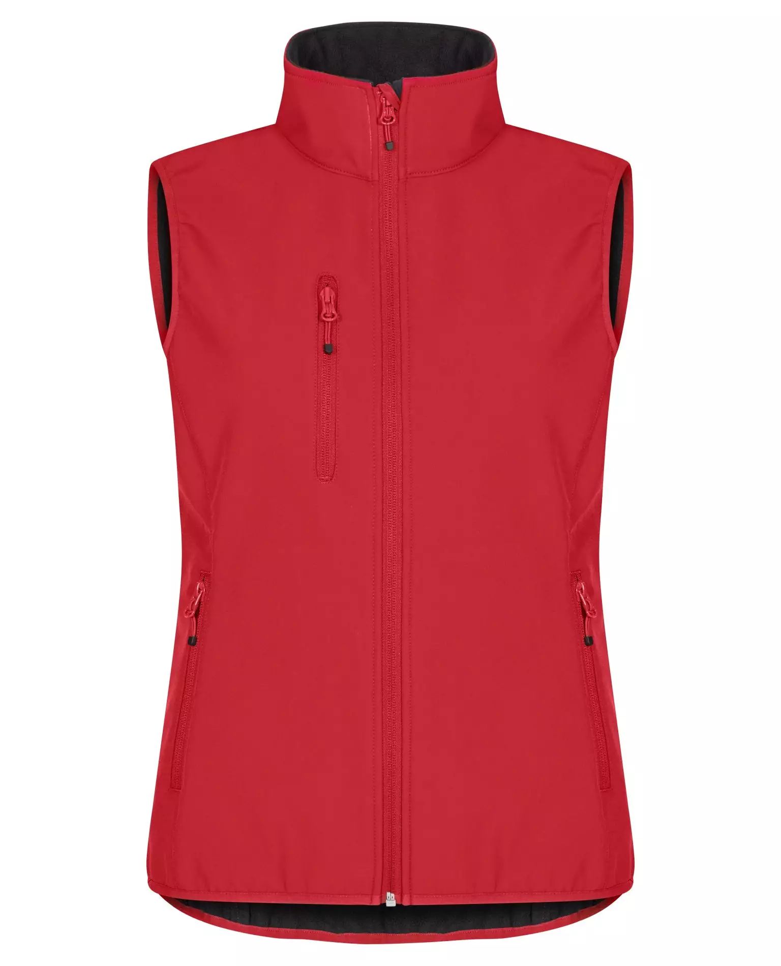 Classic Softshell Vest Women, Punainen