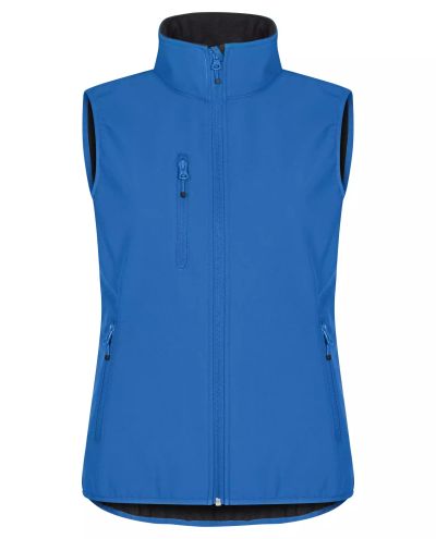 Classic Softshell Vest Women, Sininen