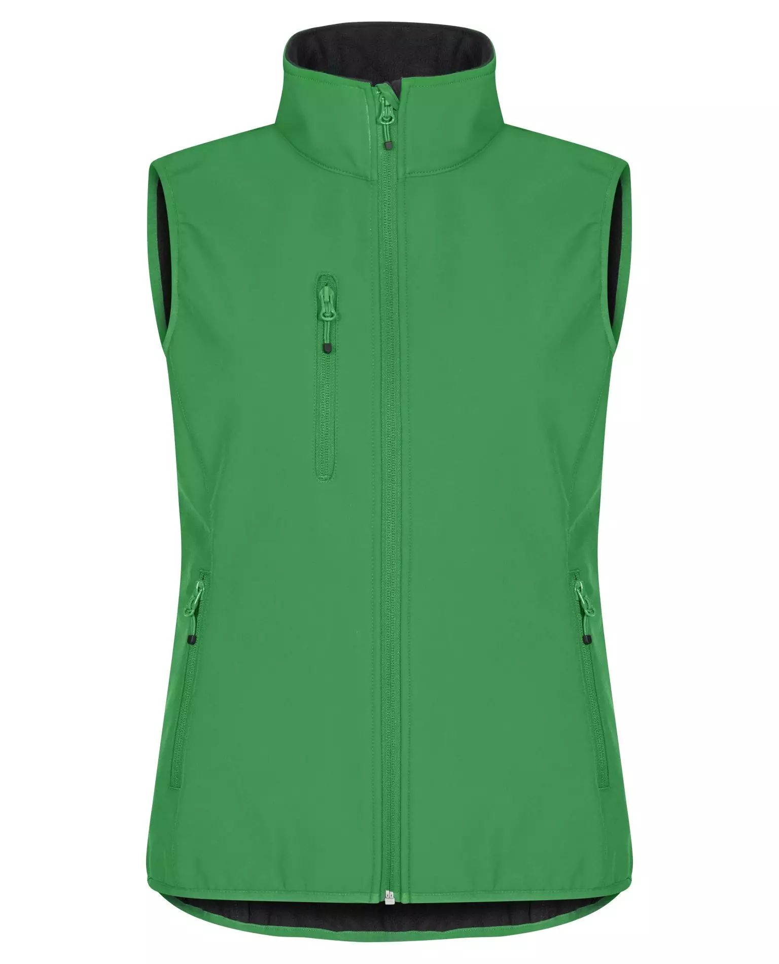 Classic Softshell Vest Women, Omenanvihreä