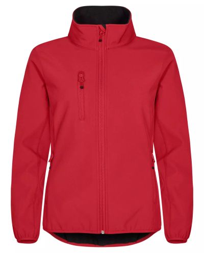Classic Softshell Jacket Women, Punainen