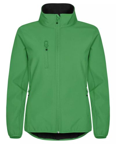 Classic Softshell Jacket Women, Omenanvihreä