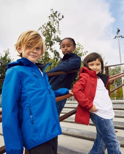 Classic Softshell Jacket Junior, Punainen