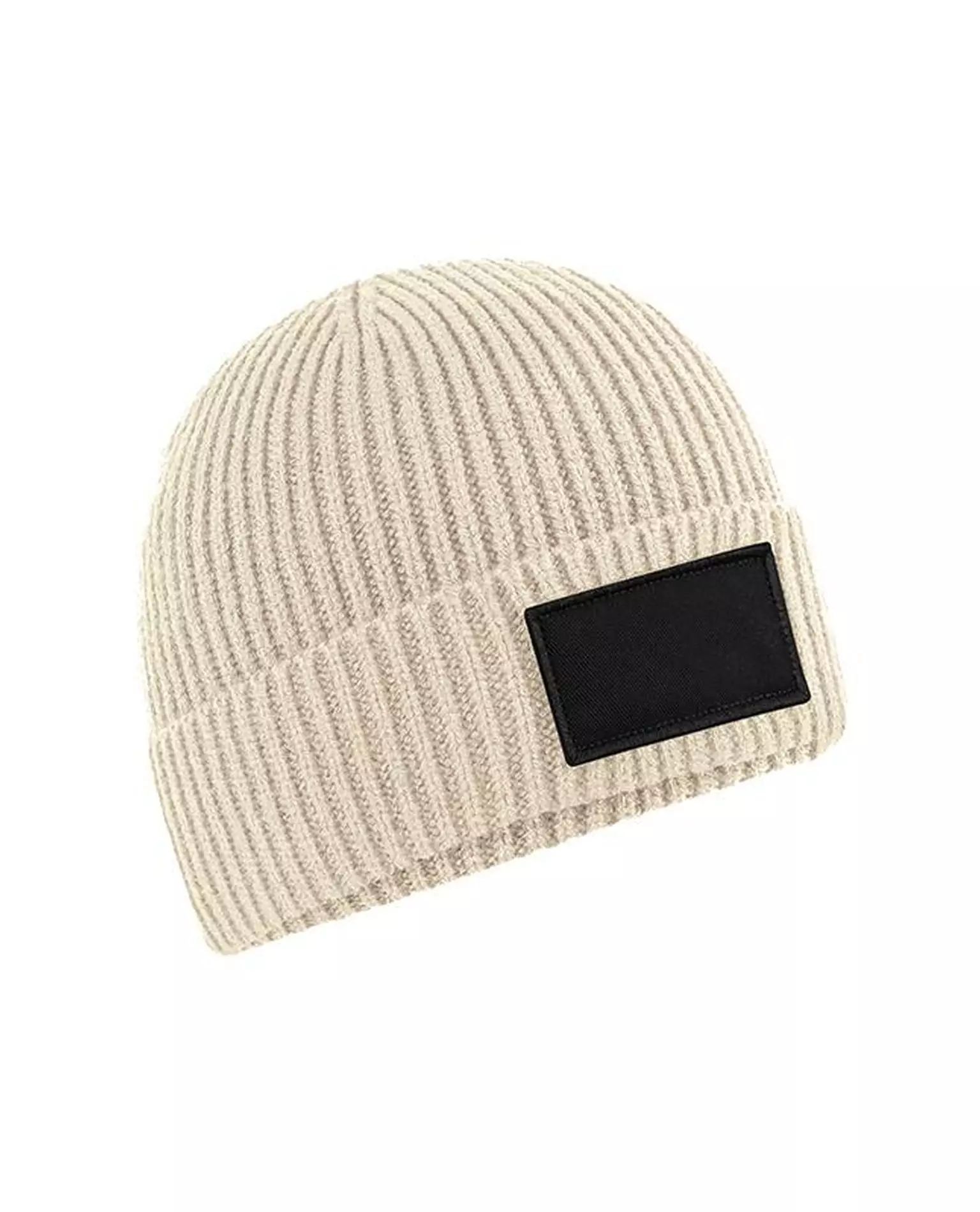 Fashion painettava pipo, Oatmeal/Black
