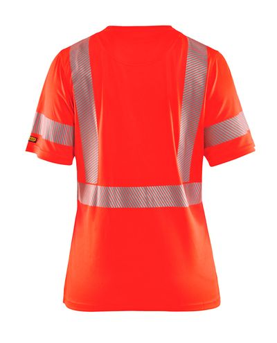 Naisten Highvis T-Paita, Huomiopunainen