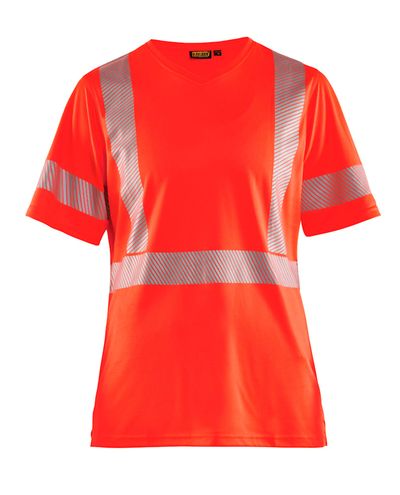 Naisten Highvis T-Paita, Huomiopunainen