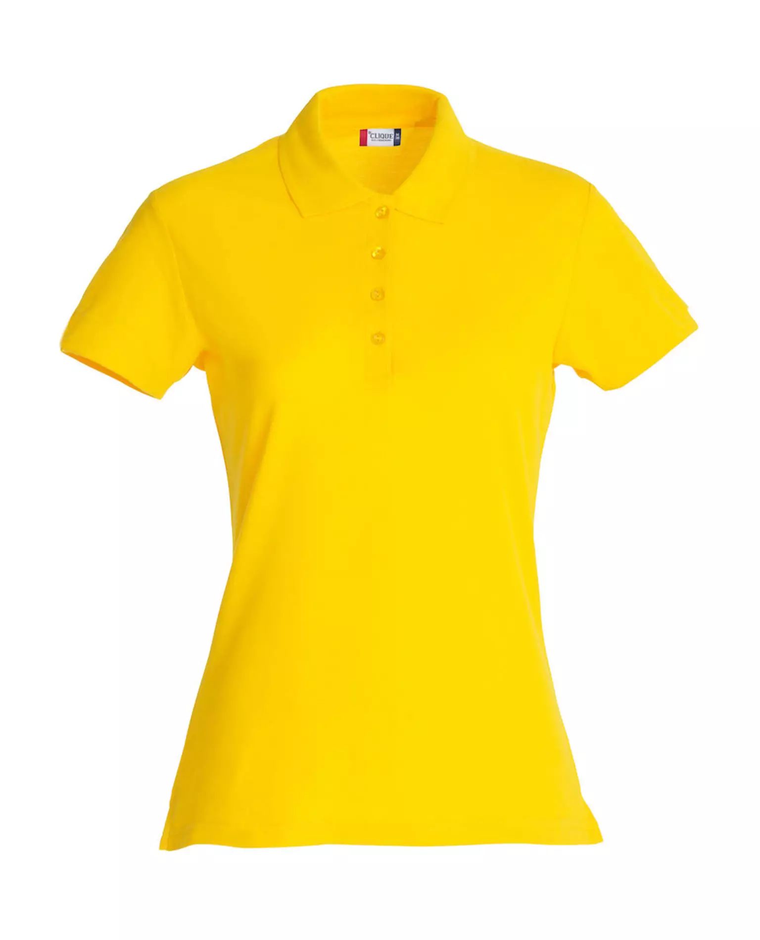 Basic Polo Women, Keltainen