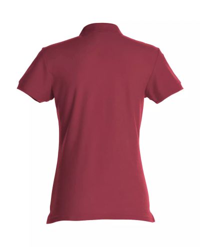 Basic Polo Women, Viininpunainen
