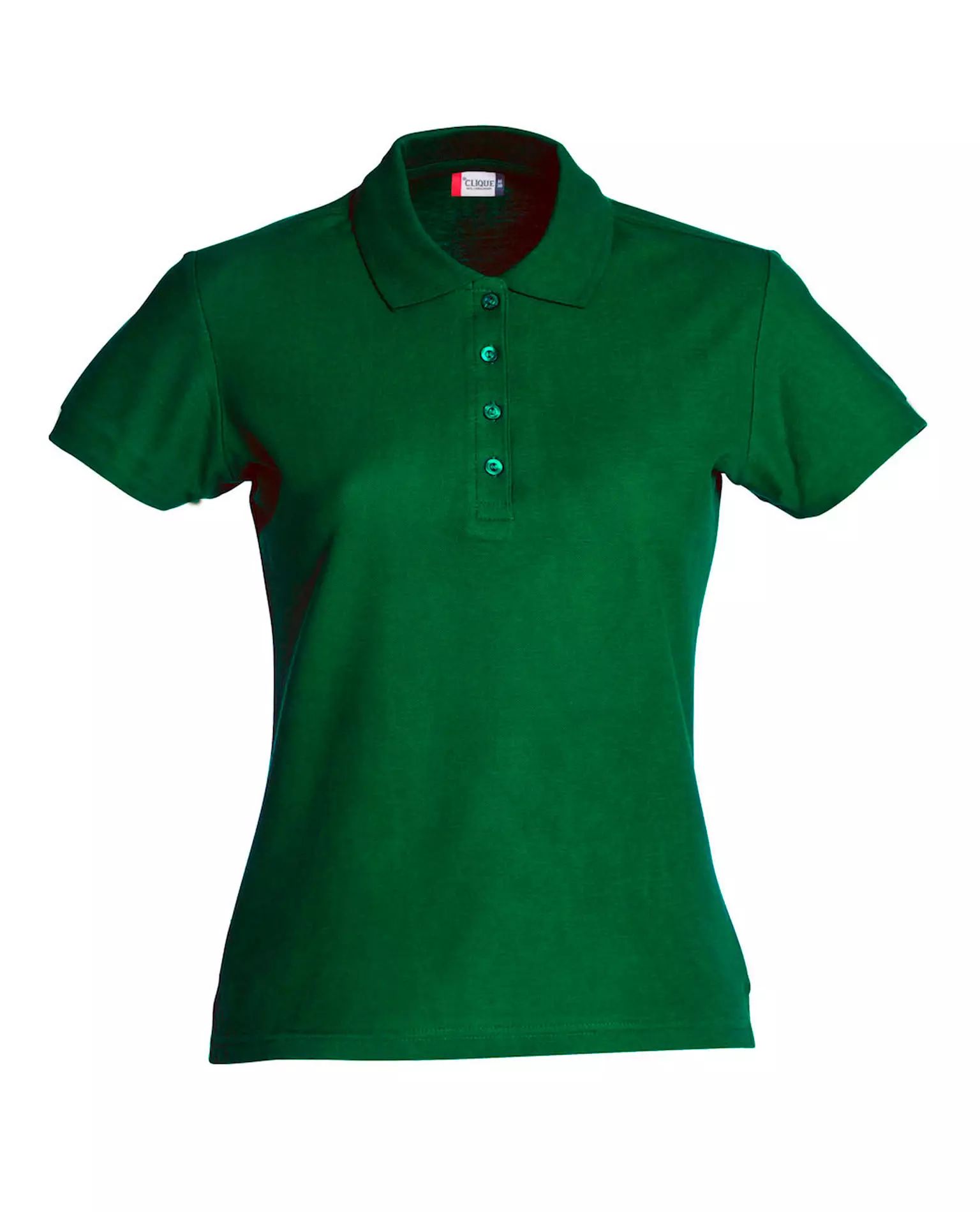 Basic Polo Women, Tummanvihreä
