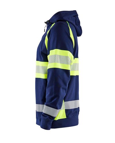 Highvis Huppari Vetoketjulla
