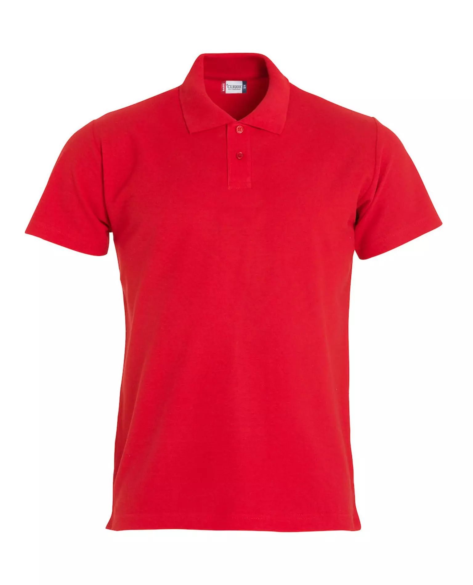Basic Polo S/S Junior, Punainen