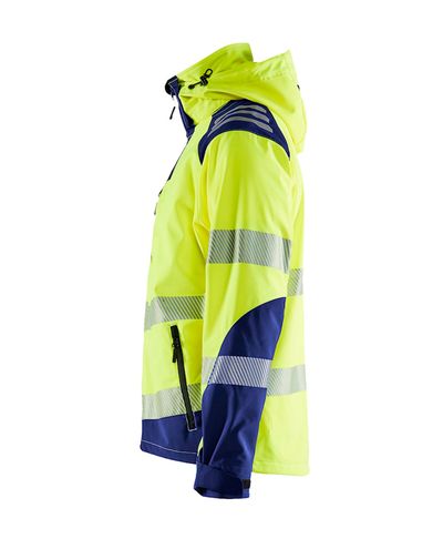 Highvis Softshelltakki