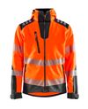 Highvis Softshelltakki, Huomio Oranssi/Grafiitinharmaa