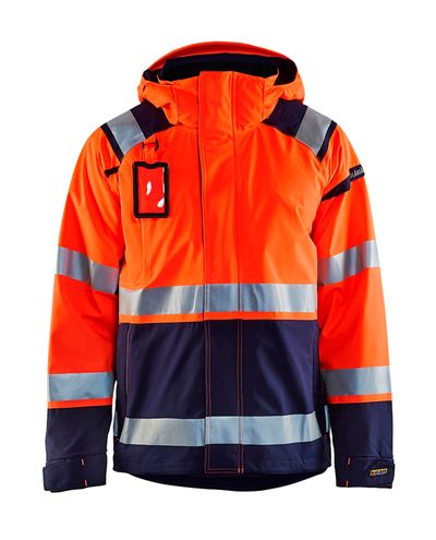 4987 Highvis Kuoritakki, Huomio Oranssi/Mariininsininen