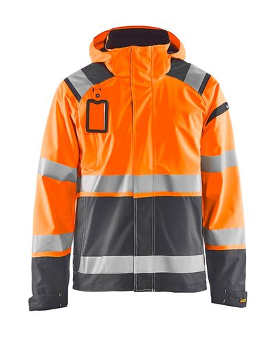 4987 Highvis Kuoritakki, Huomio Oranssi/Grafiitinharmaa