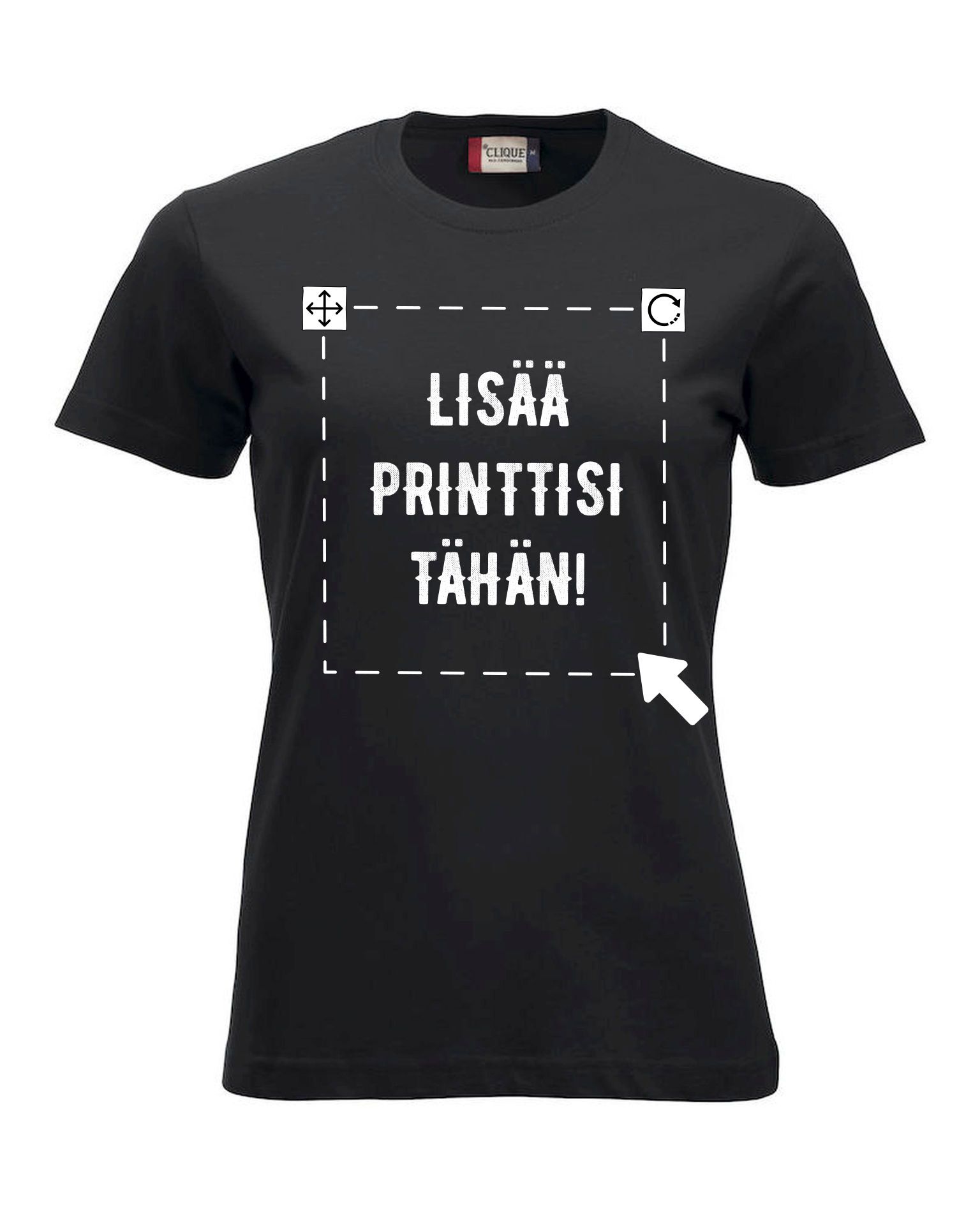 New Classic-T Women, Musta