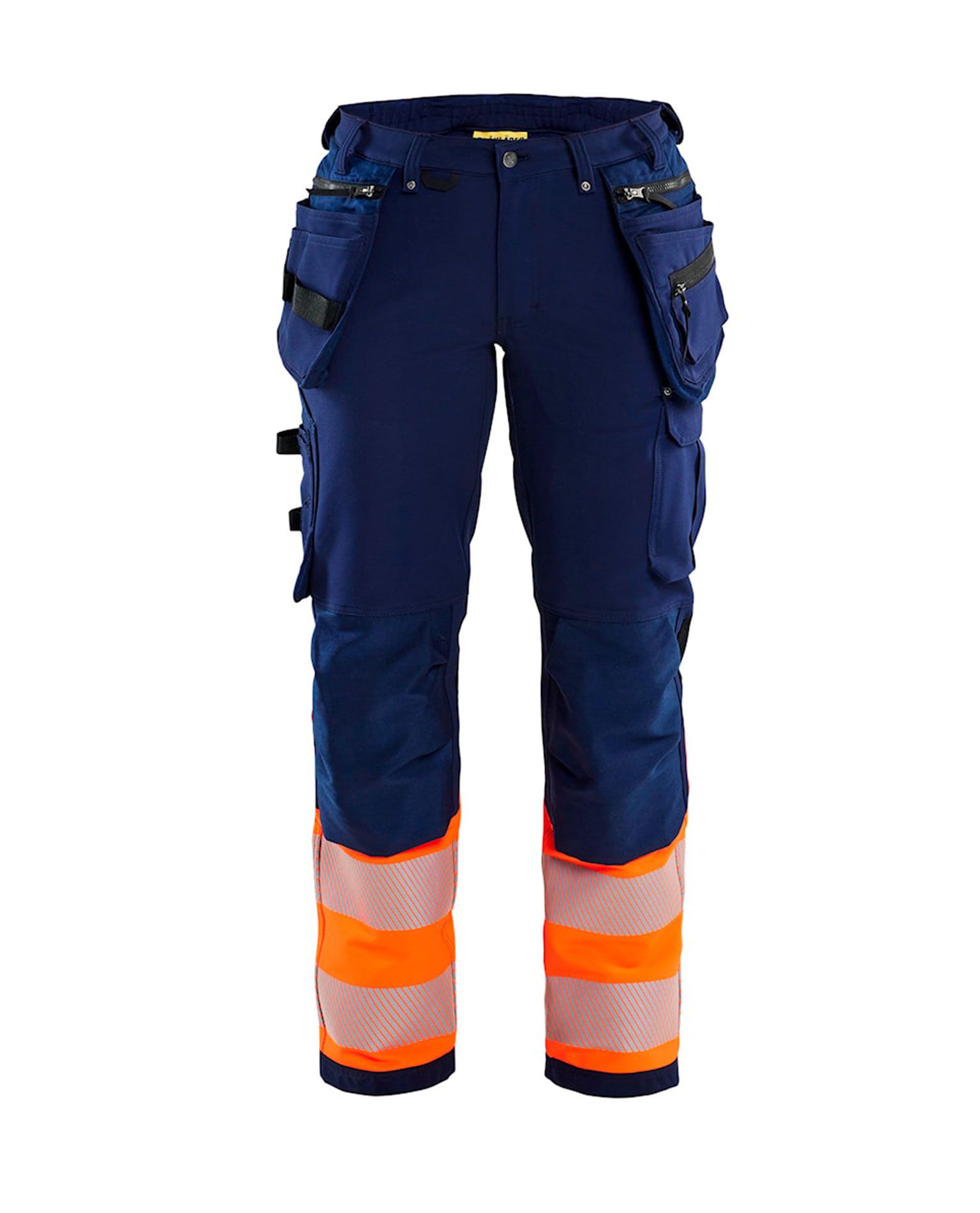 Naisten Highvis Riipputaskuhousut 4-Way Stretch, Mariininsininen