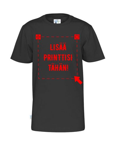 Lasten Luomu T-paita, Musta