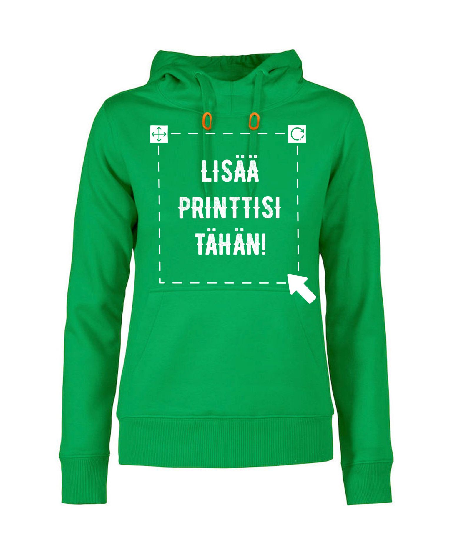 Fastpitch Huppari Lady, Vihreä