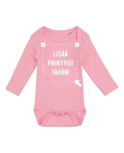 Storm Textil ST108 Pitkähihainen Body Vauvalle painatuksella