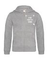 Lasten Vetoketjuhuppari, Heather Grey