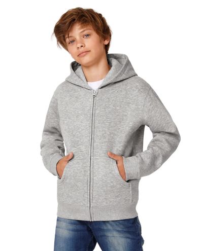 Lasten Vetoketjuhuppari, Heather Grey