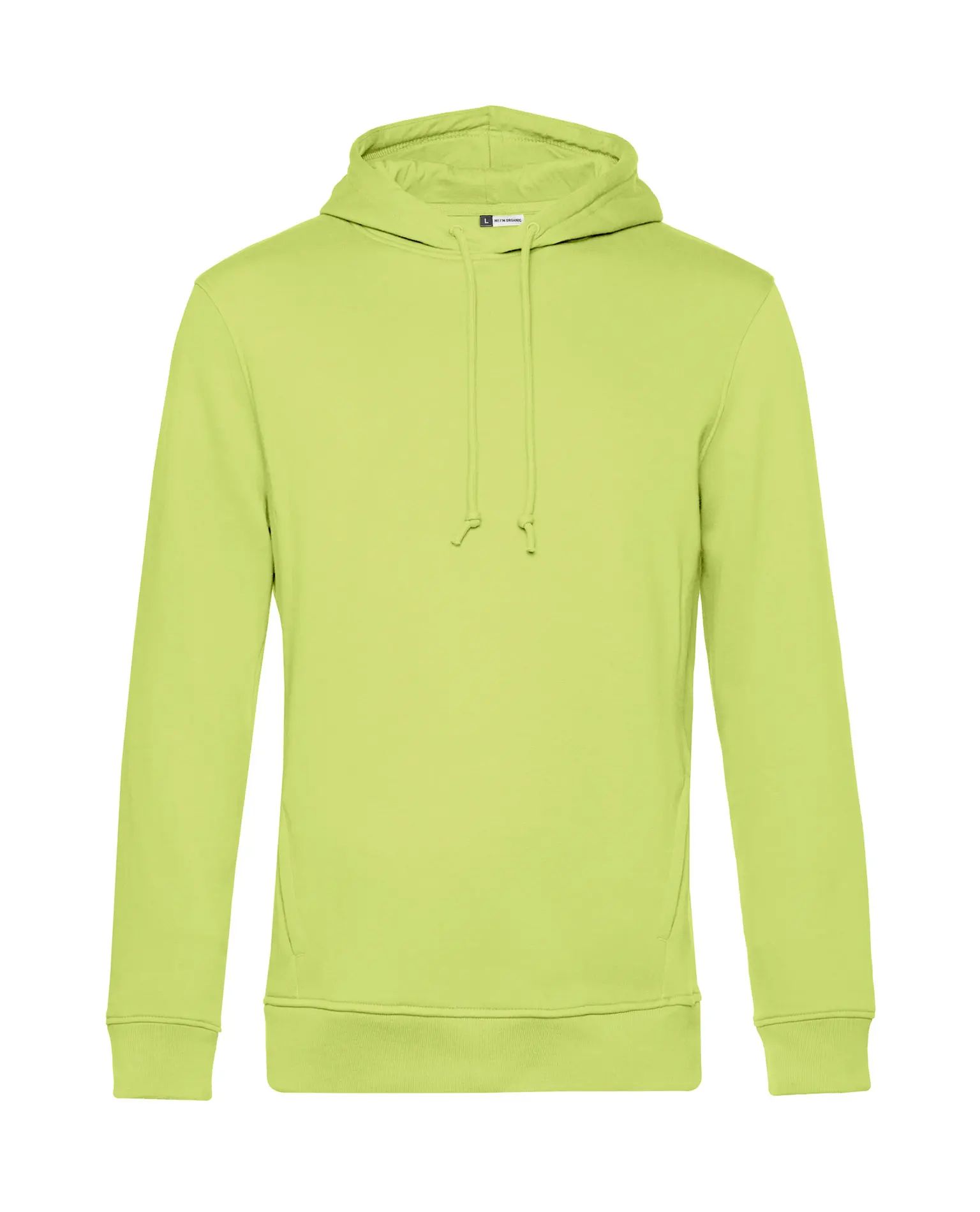 Miesten Orgaaninen Huppari, Lime