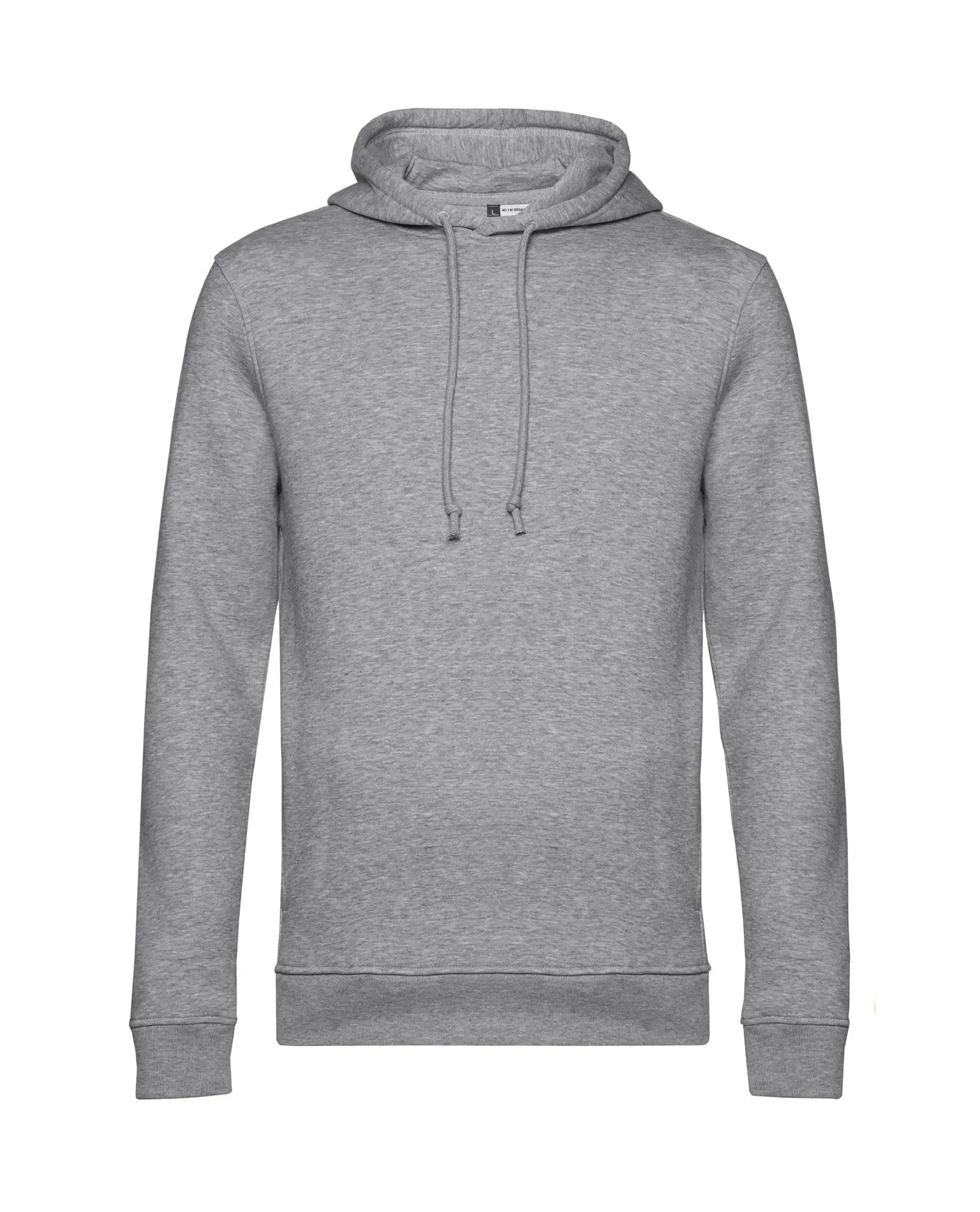 Miesten Orgaaninen Huppari, Heather Grey