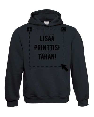 Hooded Sweatshirt, Black